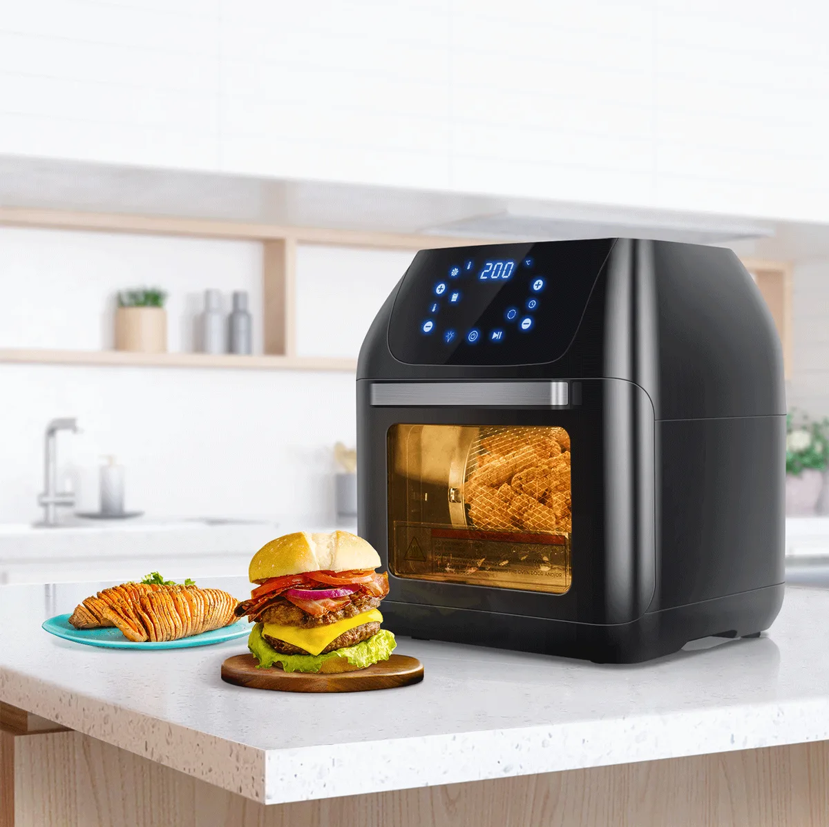 Freidora de aire Multifunción 1500W 12L Aigostar Owen — foto 6
