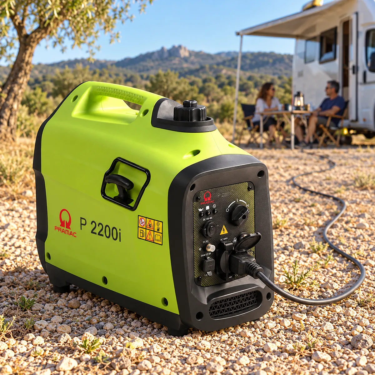 Generador inverter Pramac P2200i · 1.900 W · gasolina — foto 3