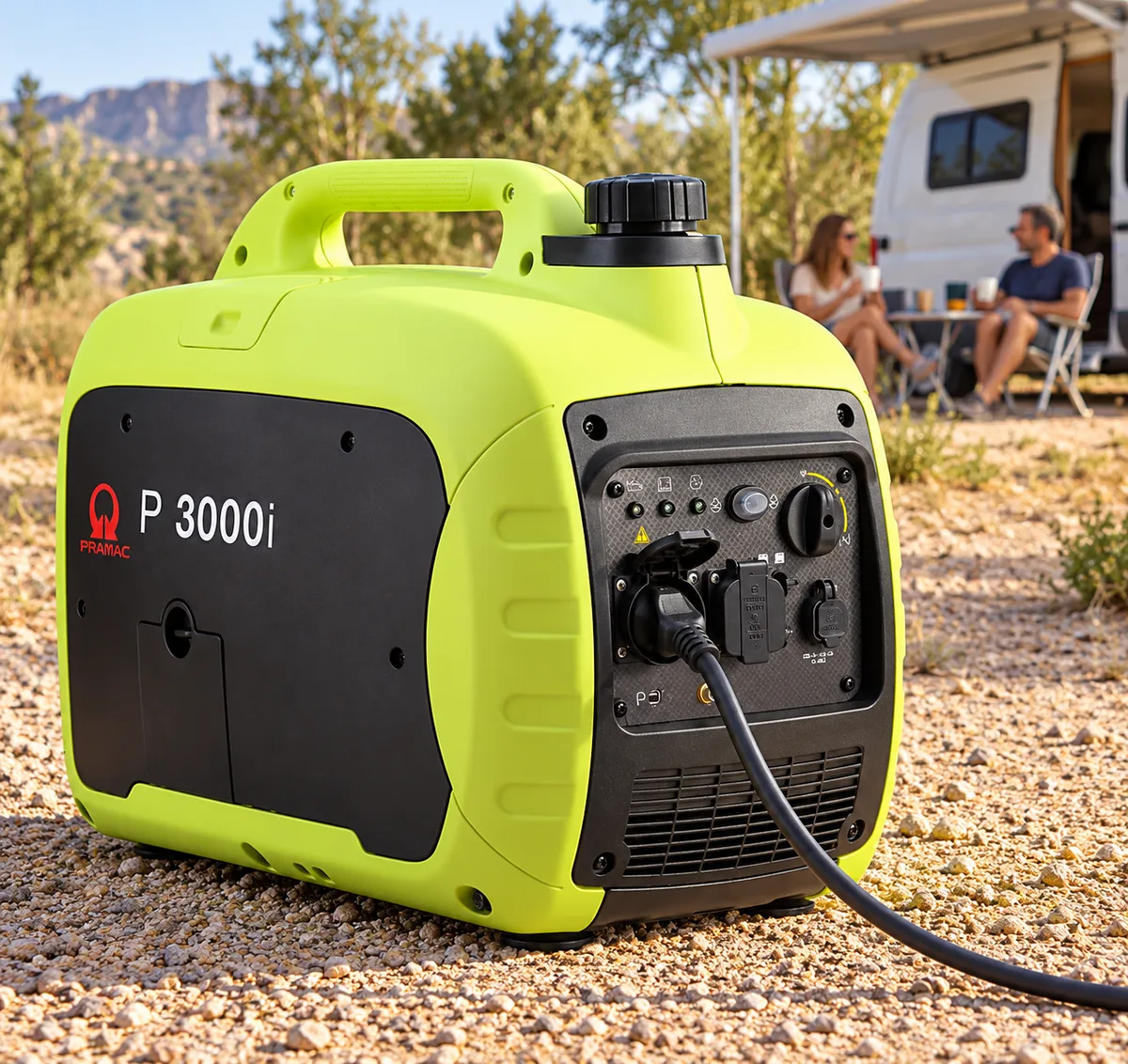 Generador inverter Pramac P3000i · 2.300 W · PowerRush — foto 3