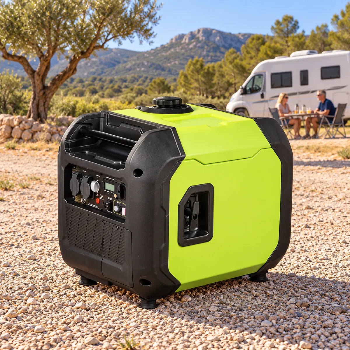 Generador inverter de gasolina Pramac P3500i · 3.000 W · arranque eléctrico — foto 3