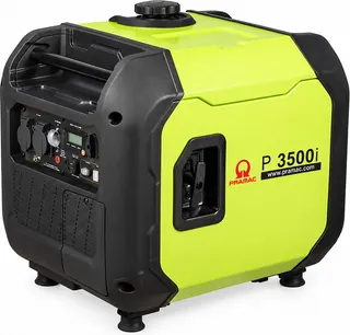 Generador inverter de gasolina Pramac P3500i · 3.000 W · arranque eléctrico