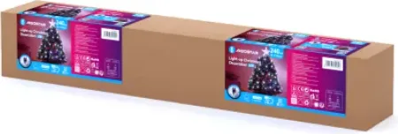 Arbol de Navidad con Luces Led - Luz Fria 210 cm — foto 3