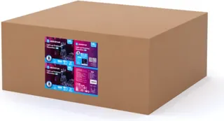 Figura Navidad Reno con Trineo Luz Fria