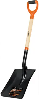Pala Cuadrada T-2000 con Mango de Anilla - 26x52 cm