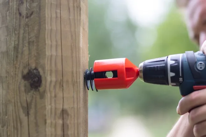 Accesorio Taladro para Montaje de Aisladores — foto 6