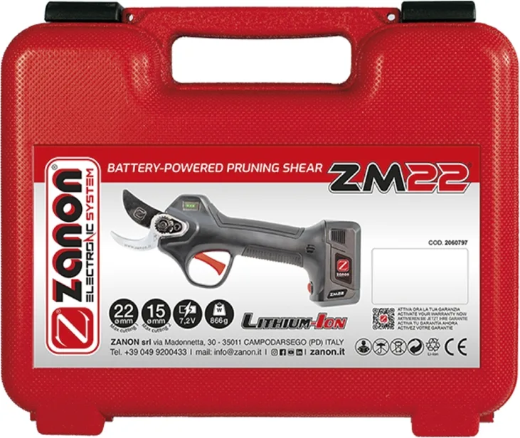 Tijera Poda Bateria Zanon ZM22 — foto 2