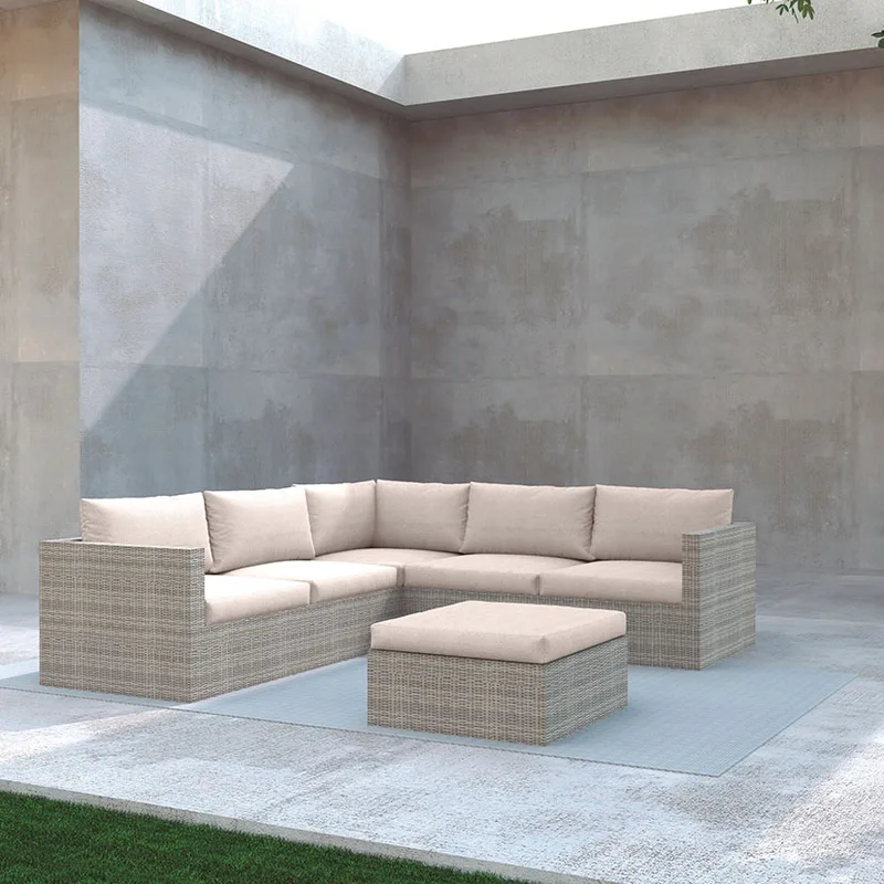 Set Rinconera Ratan.2 Sofas+Rinconera+Mesa — foto 2