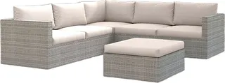 Set Rinconera Ratan.2 Sofas+Rinconera+Mesa