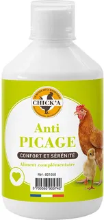 Complemento Alimenticio Aves de Corral Antipicaje 500 Ml