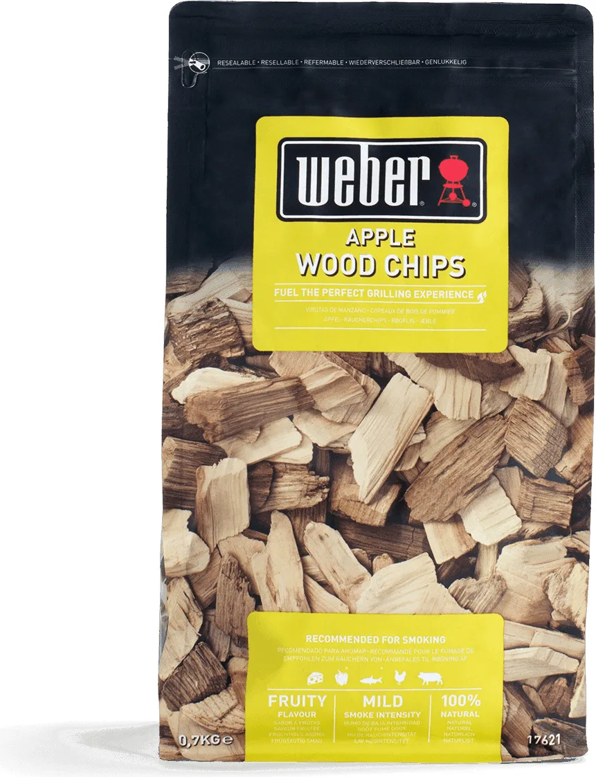 Astillas de Madera de Manzano para ahumar - Bolsa de 0.7 kg