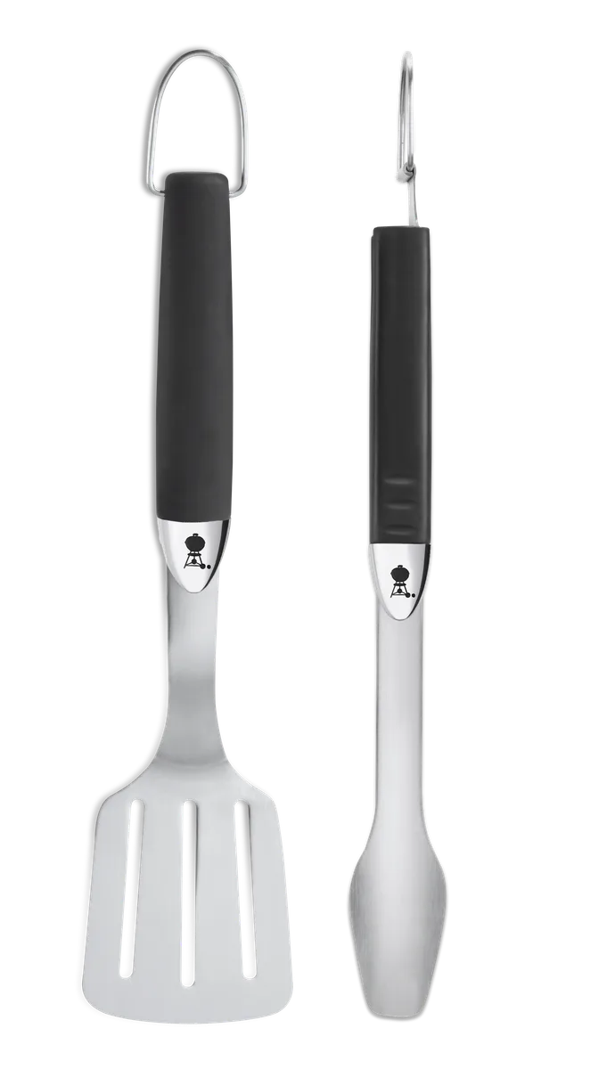 Kit Utensilios Premium - Modelo pequeño, 2 Piezas, Acero Inoxidable, Negro — foto 4