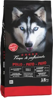 Pienso Perros Tiempo de Profesionales Pollo Pato y Pavo 15 kg