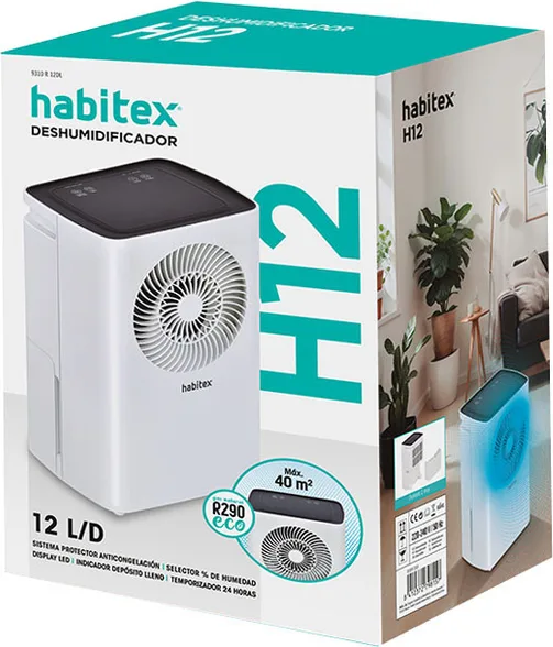 Deshumidificador Habitex H12 12 L/Dia — foto 3