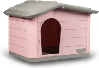 Caseta Desmontable Princess Rosa para Perros