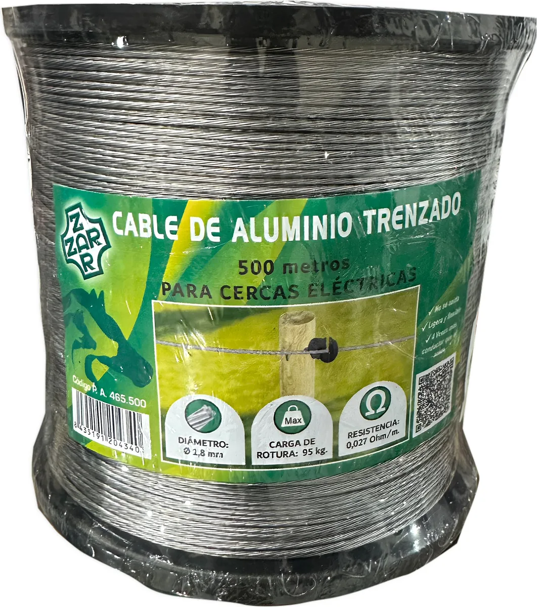 Cable de Aluminio Trenzado 1,8 mm 500 Metros — foto principal