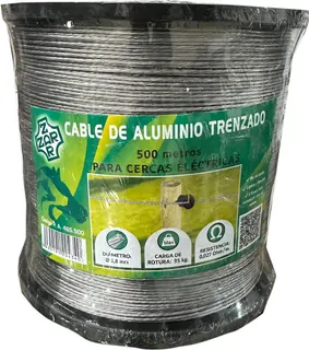 Cable de Aluminio Trenzado 1,8 mm 500 Metros