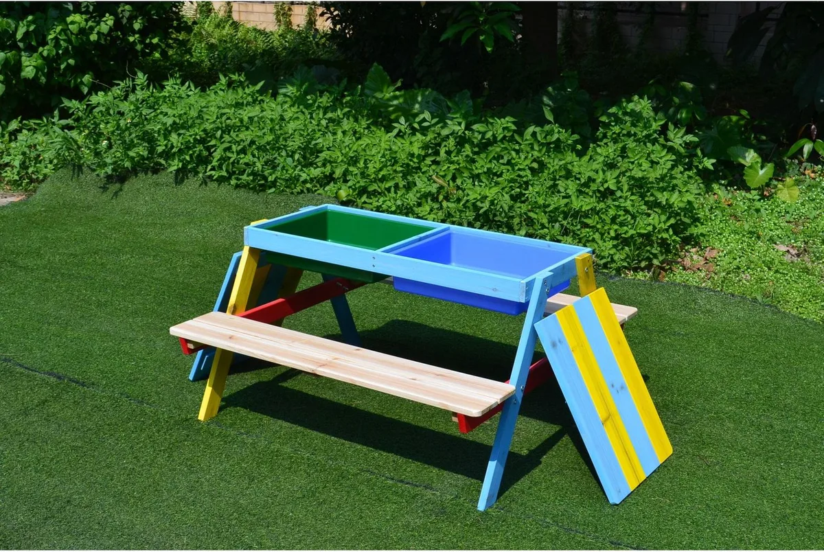 Mesa Picnic Infantil 89x89x48,5 cm — foto 3