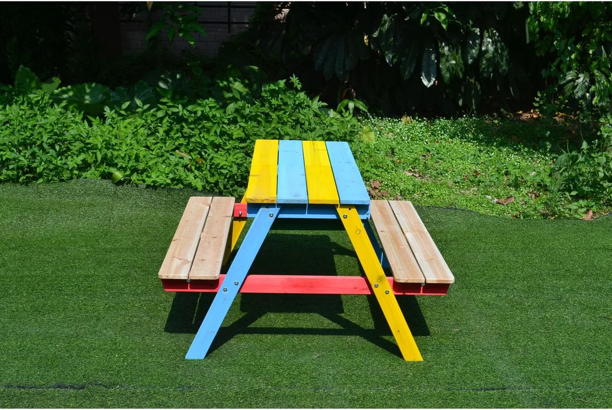 Mesa Picnic Infantil 89x89x48,5 cm — foto 4
