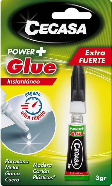 Pegamento Instantaneo Power+ Cegasa 3 gr