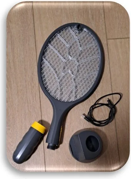 Raqueta Matamoscas Electrica Recargable