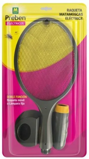 Raqueta Matamoscas Electrica Recargable — foto 2
