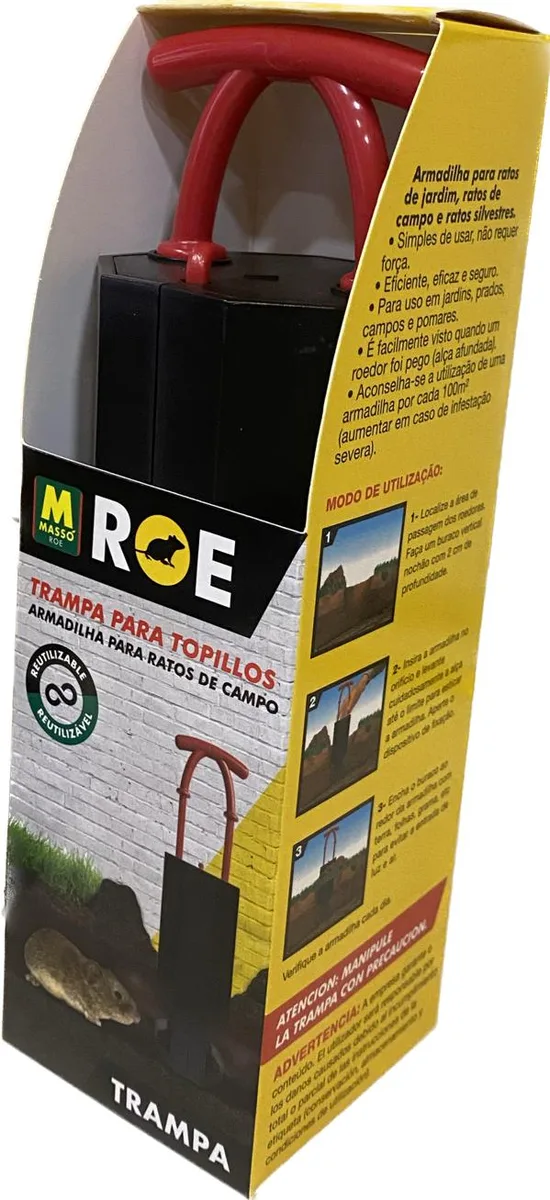 Trampa topos y topillos Roe