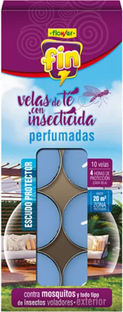 Vela de Te Insecticida Burbuja