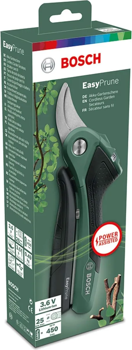 Tijera Poda Inalambrica a Bateria Easy Prune Bosch Nuevo Color — foto 2
