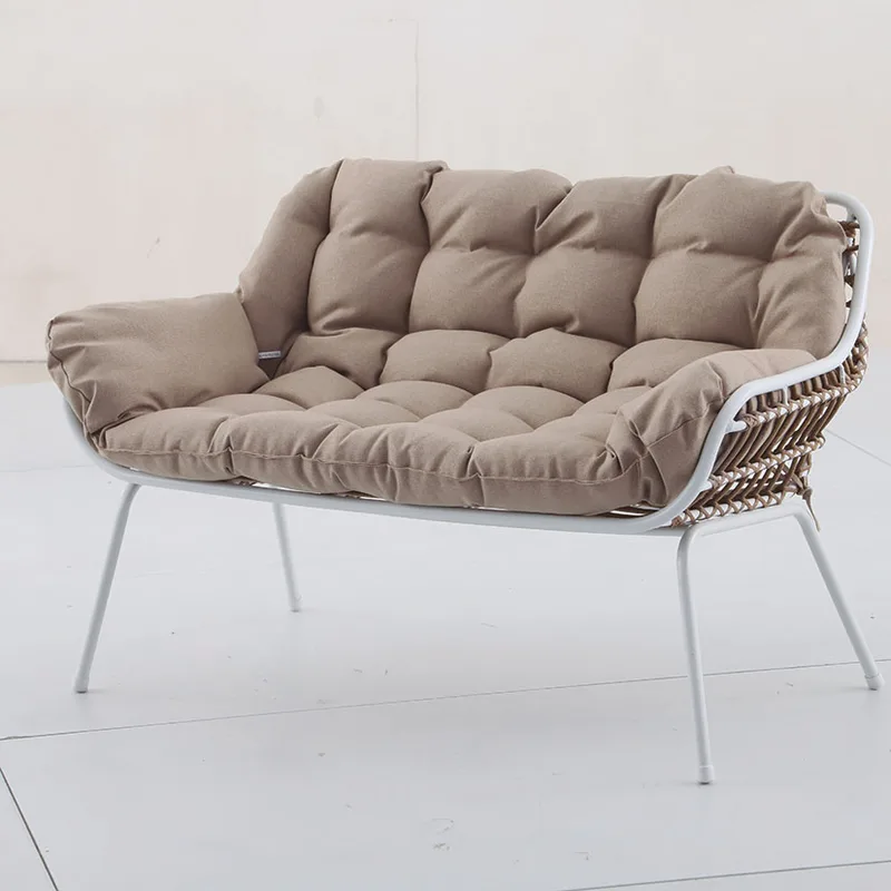 Conjunto Jardin Serie Barcelona 2 Sillones + Sofa + Mesita — foto 5