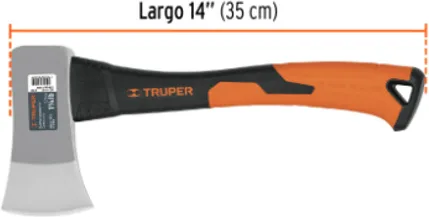 Hacha Cazador Truper Mango Fibra 35 cm — foto 4