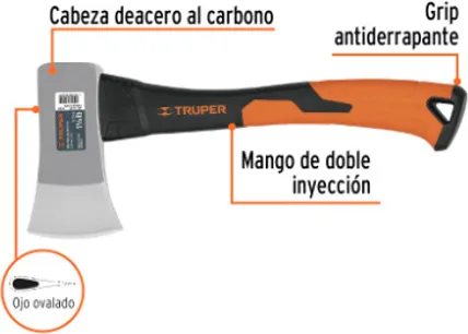 Hacha Cazador Truper Mango Fibra 35 cm — foto 3