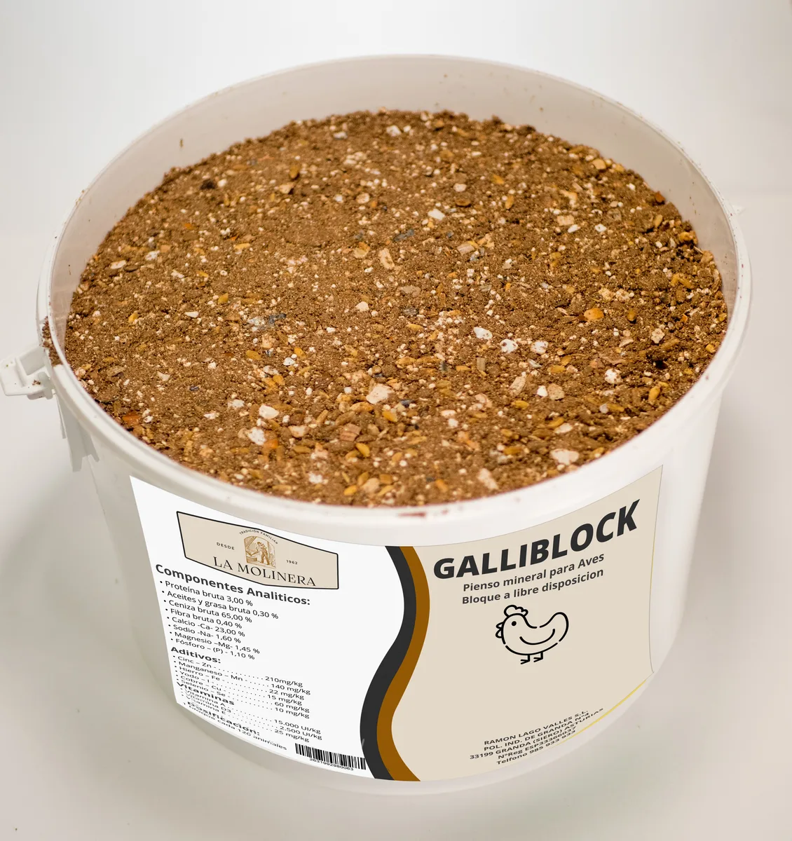 Bloque Mineral Gallinas GalliBlock 4 kg — foto 6