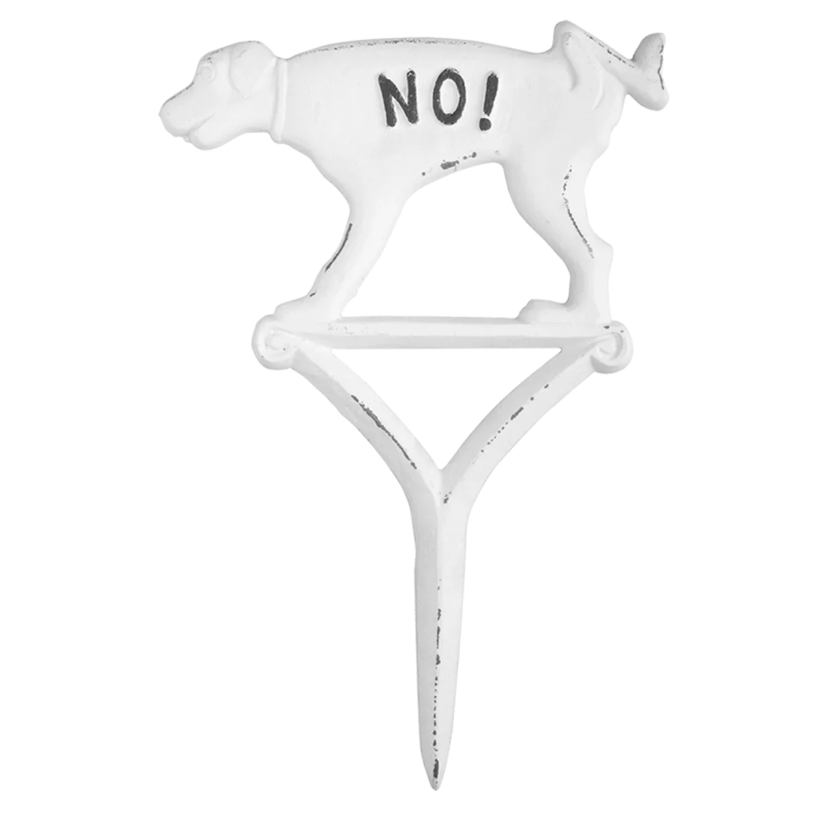 Señal Prohibido Orinar Perro Blanco — foto 3