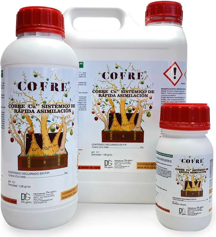 Cobre Liquido Fungicida Cofre 1 Litro