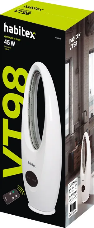 Ventilador de Torre sin Aspas 45W — foto 7