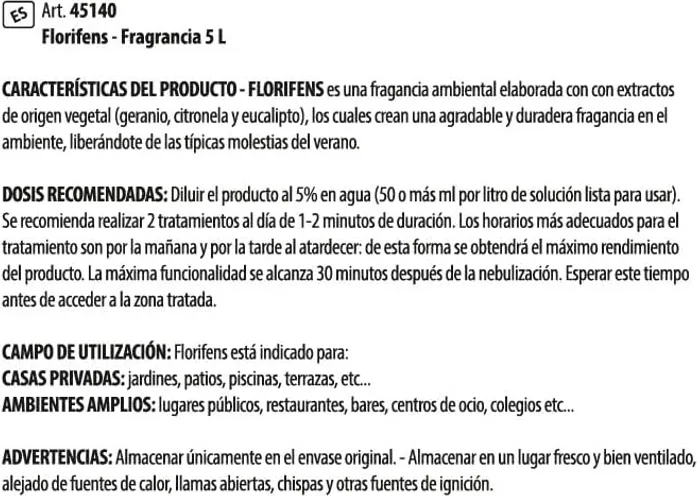 Insecticida Natural Moscas y Mosquitos Florifens 5 Litros — foto 4