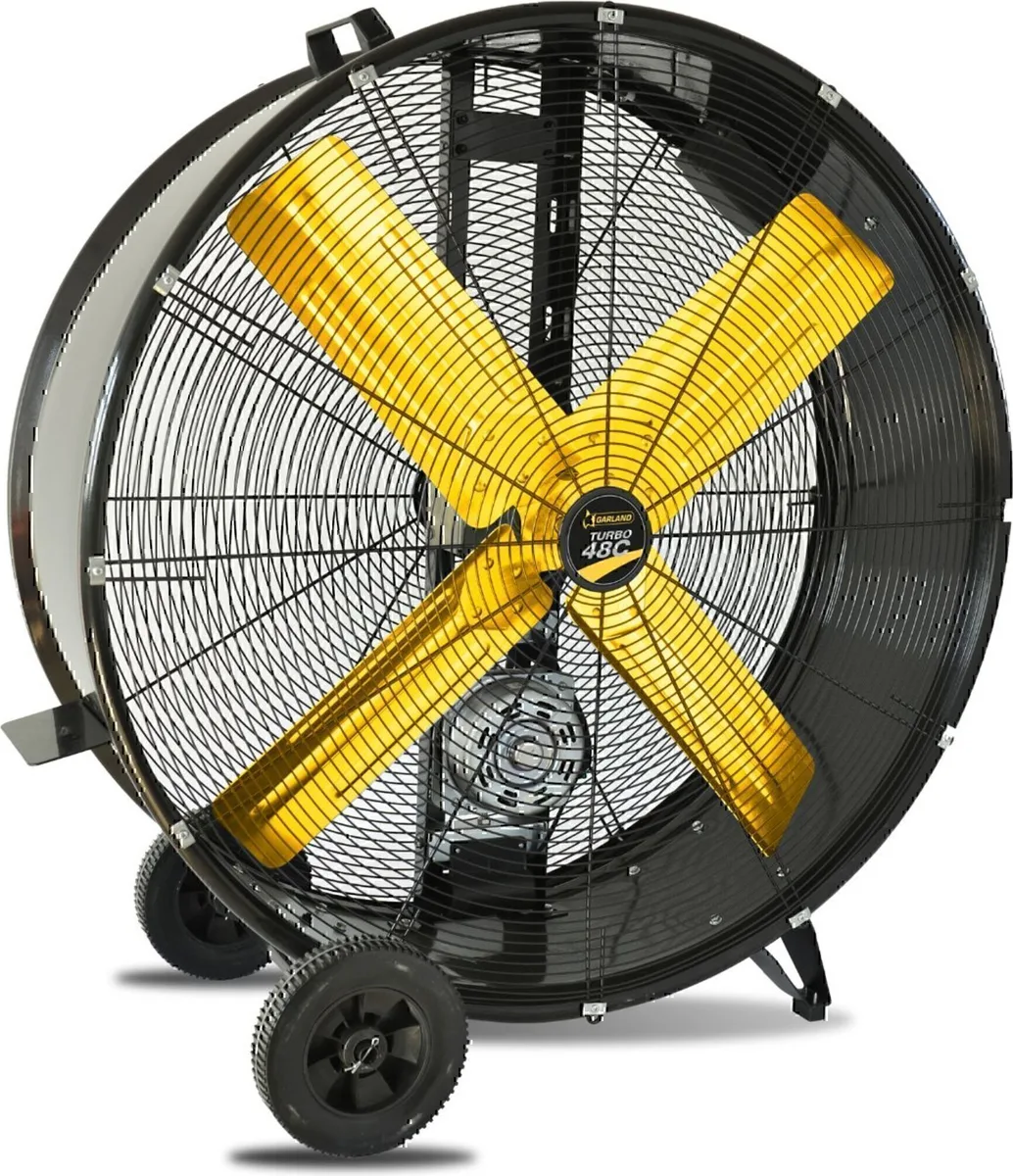 Ventilador Industrial Ruedas Garland Turbo 48C-V23 122cm Diametro — foto principal