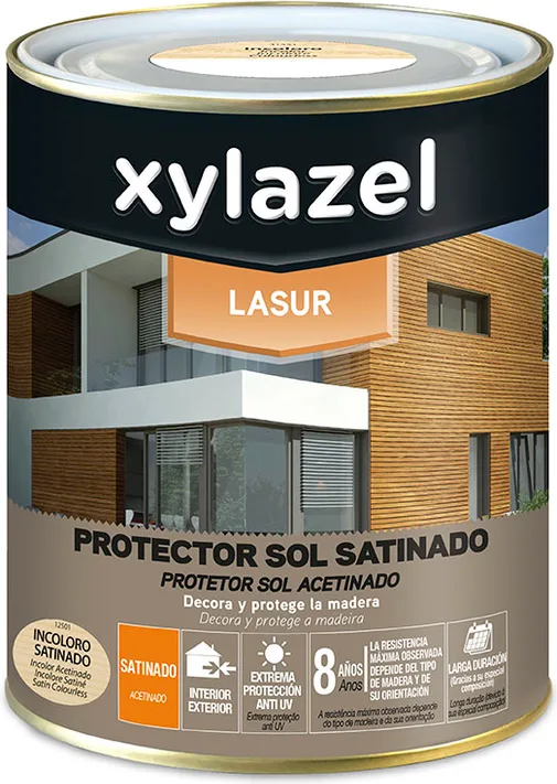 Xylazel Lasur Satinado Incoloro 750 ml