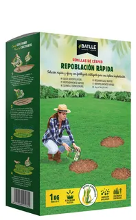 Semilla Cesped Repoblacion Rapida 5 Kg