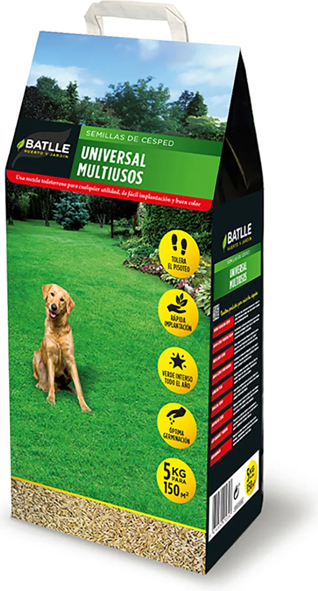 Semilla Cesped Universal Multiusos 5 Kg