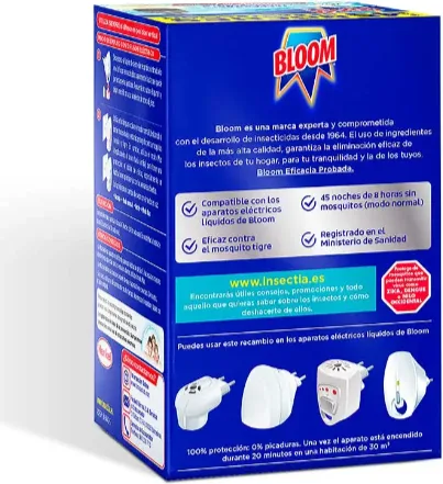 Bloom Insecticida Electrico Antimosquitos Recambio 45 Noches — foto 6