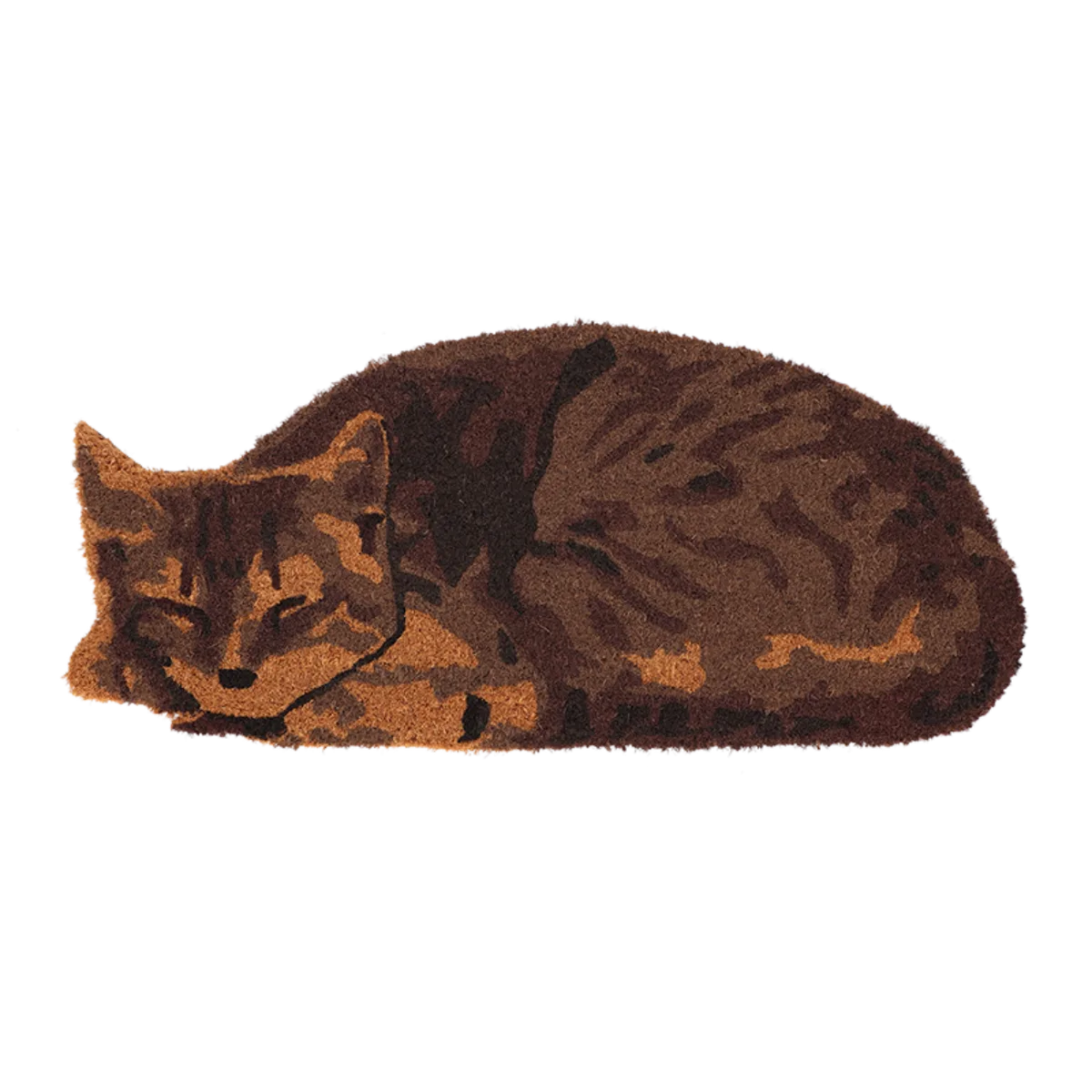 Felpudo Gato Durmiendo Fibra de Coco