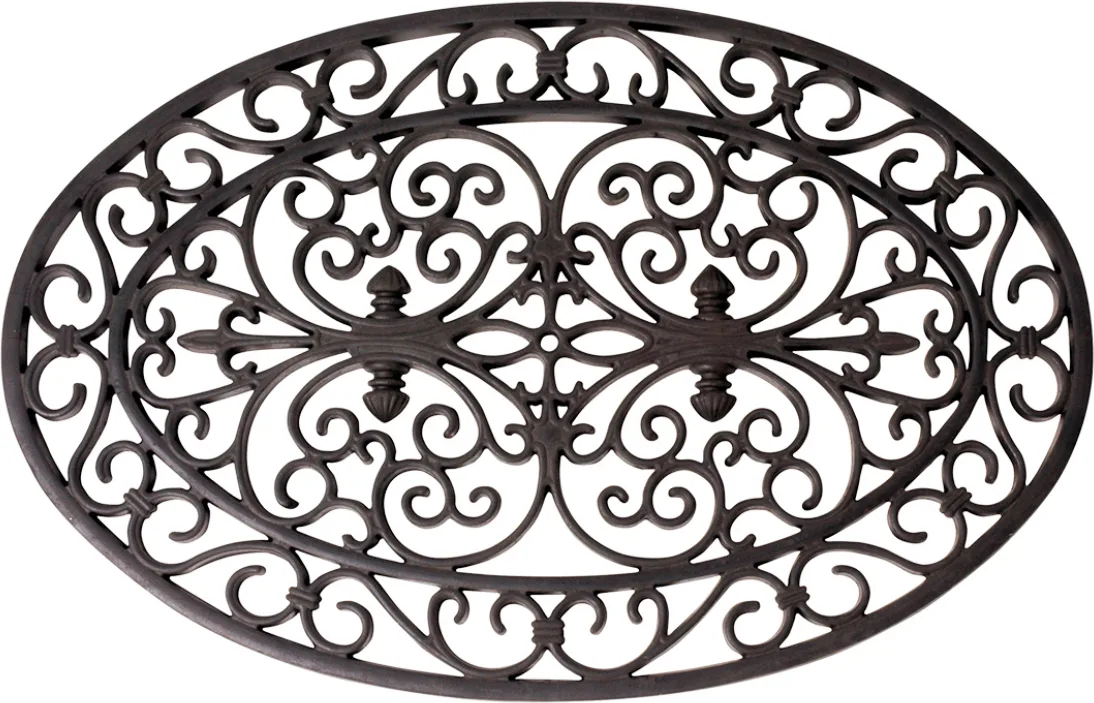 Felpudo de Goma Ovalado 70x46 cm
