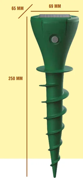Repelente Topos Solar Roe Tornillo Pack 3 unidades — foto 4