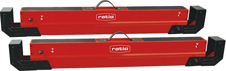 Kit de Caballetes Multifuncion RATIO Acero, Antideslizante, Altura Ajustable, Capacidad 590 kg — foto 4