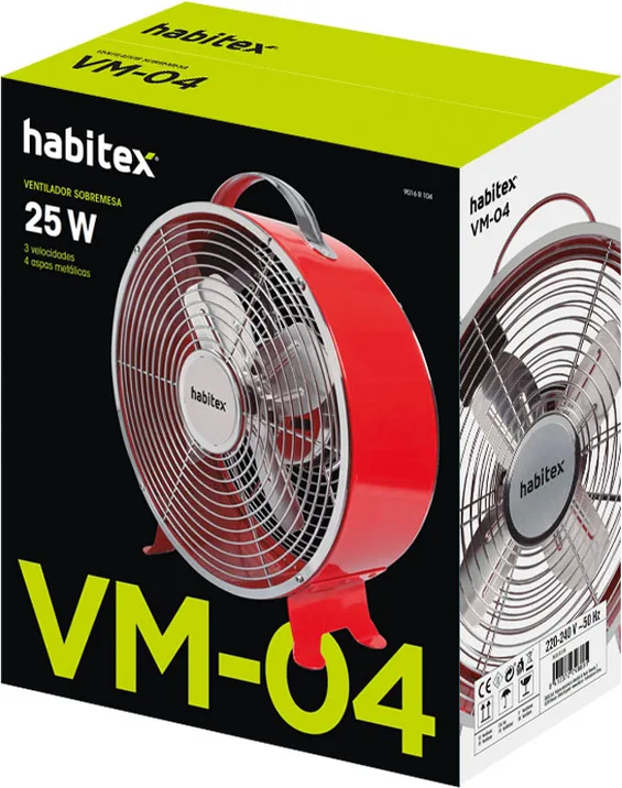 Ventilador Sobremesa Habitex — foto 4