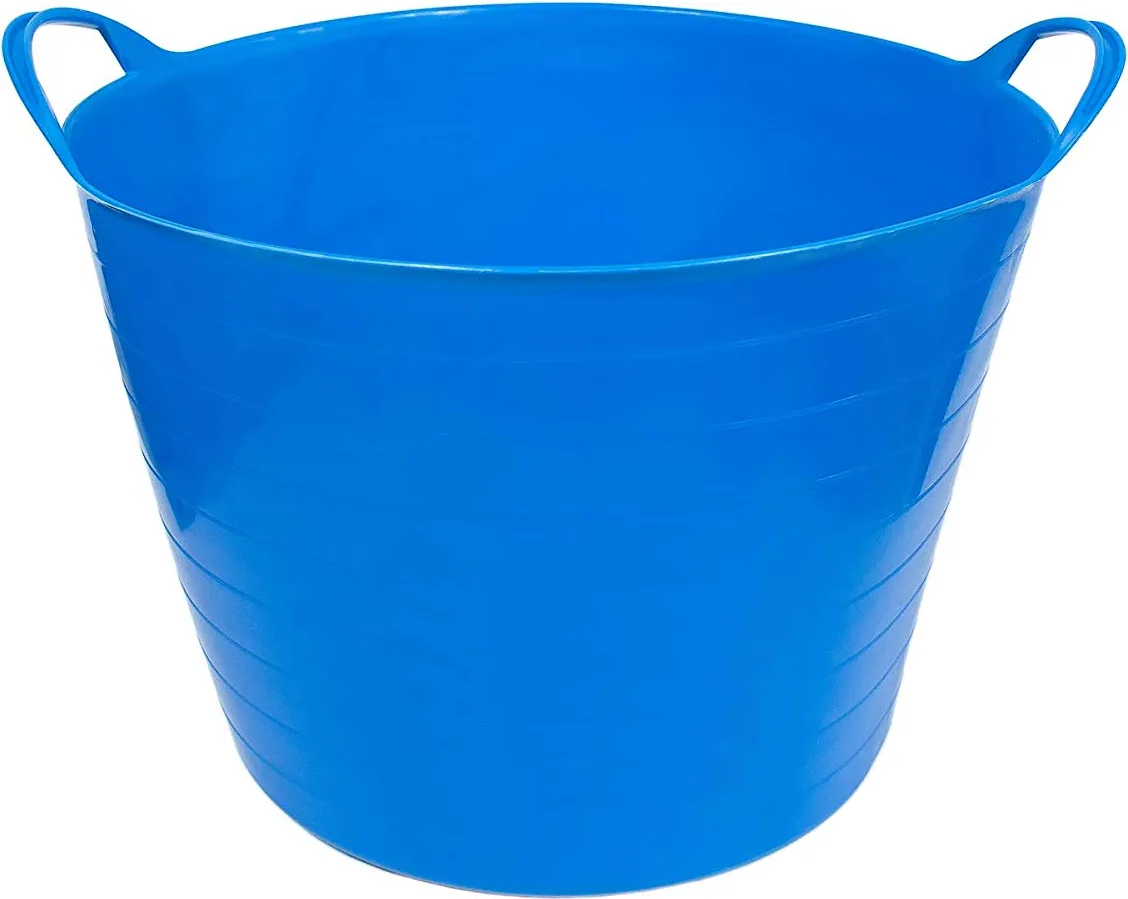 Cesto Vendimia / Capazo Plastico 42l Azul