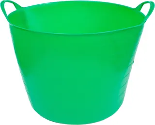 Cesto Vendimia / Capazo Plastico 42l Verde