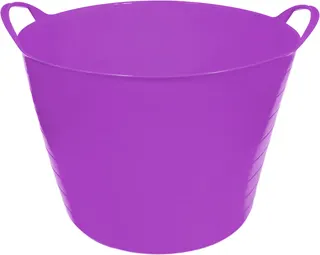 Cesto Vendimia / Capazo Plastico 42l Morada