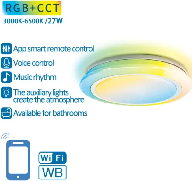 Lampara Techo Wifi Smart Start 27W — foto 7